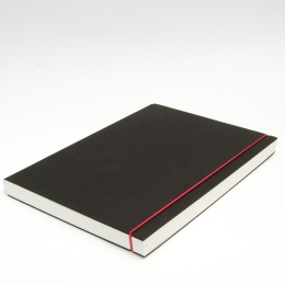 Sketchbook INSPIRATION elastic red | A 4, 96 sheet blank 160 g