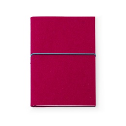 Weekly Planner + Notes FILZDUETT felt pink/elastic turquoise
